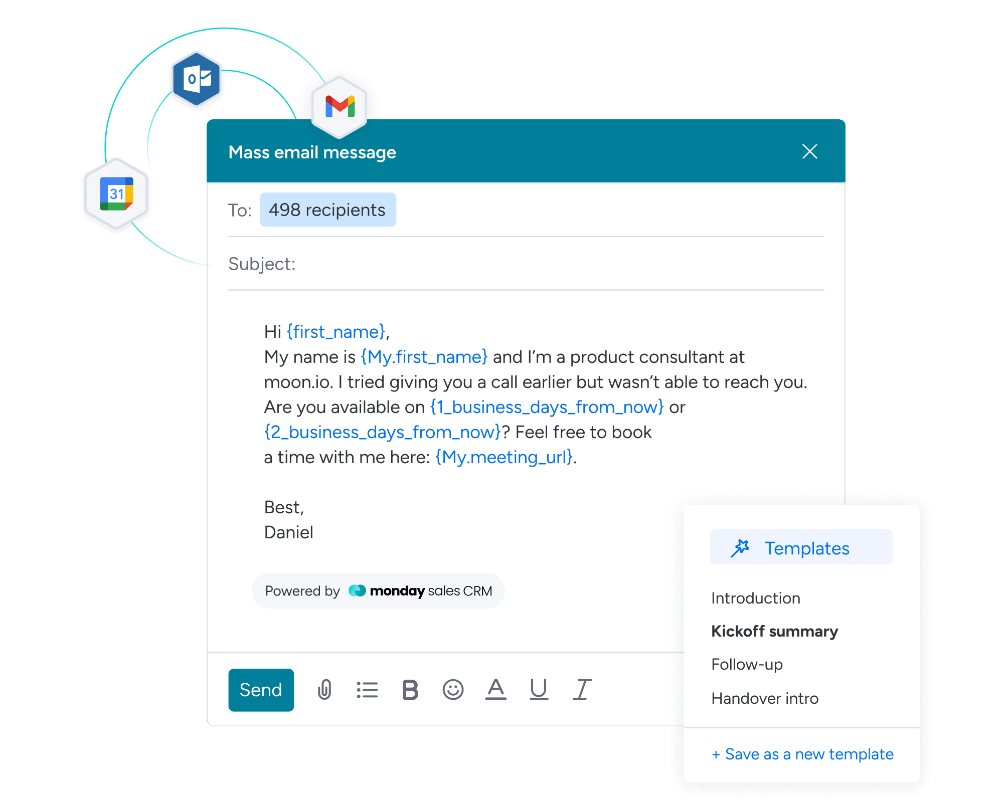side by side mail integrations updated